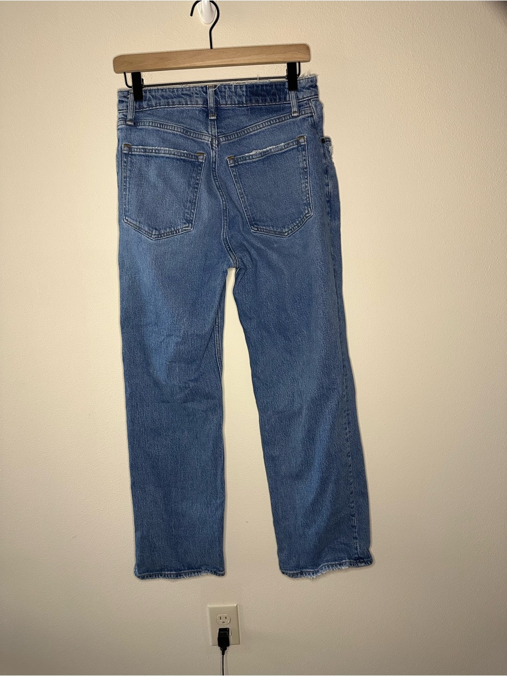 Abercrombie Vintage Comfort Stretch Curve Love High Rise 90s Relaxed Jean 28 S - Picture 9 of 9
